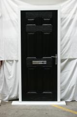 Regency Black 3ft Composite Front Door Set