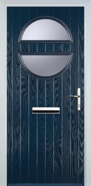 Blue Circle Composite Front Door