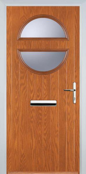 Oak Circle Composite Front Door