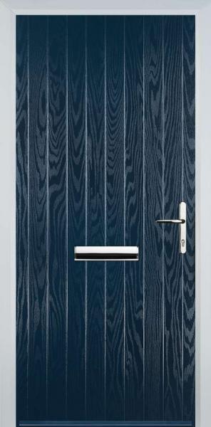 Blue Cottage Composite Front Door