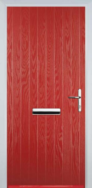 Red Cottage Composite Front Door