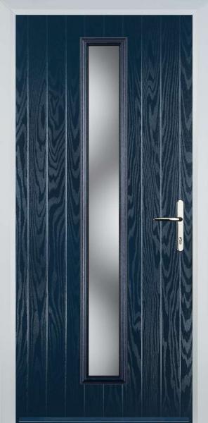 Blue Cottage Long Composite Front Door