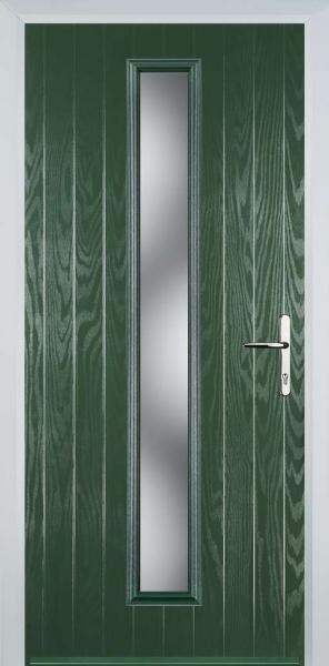 Green Cottage Long Composite Front Door