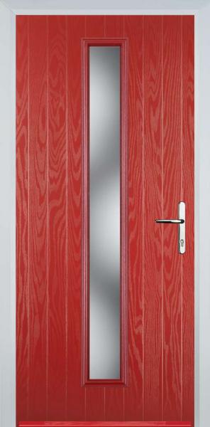 Red Cottage Long Composite Front Door