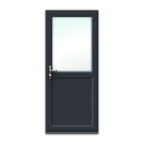 Half Glass uPVC Back Door