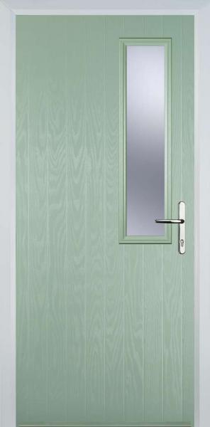 Chartwell Green Middle Square Right Composite Front Door