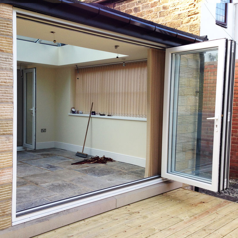 2100mm x 2100mm Folding Door Set | Flying Doors