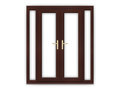 6ft Rosewood uPVC French Doors | Flying Doors